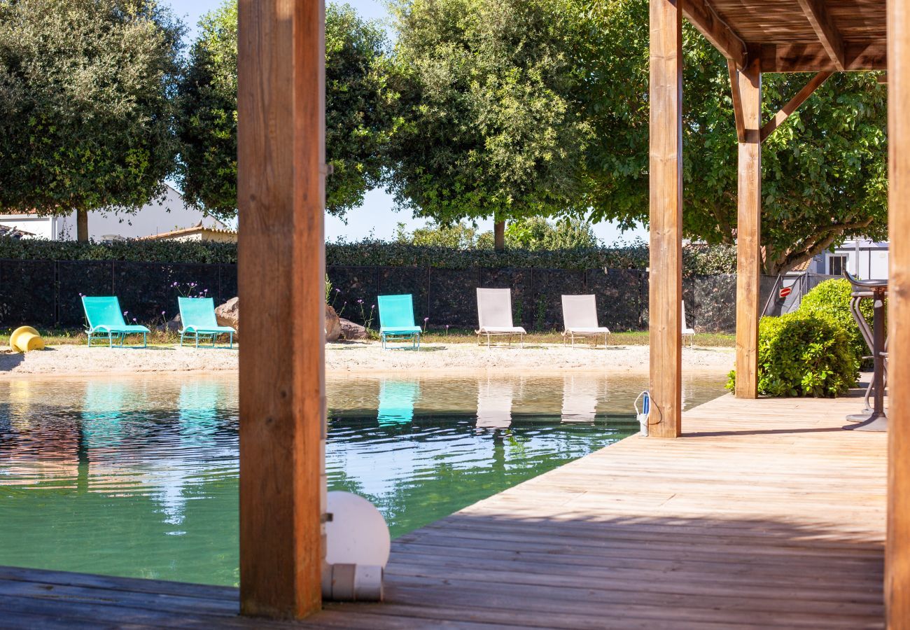 Casa en Saint-Vincent-sur-Jard - Casa para 10 - Laguna natural y relax