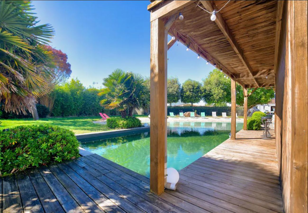 Casa en Saint-Vincent-sur-Jard - Casa para 10 - Laguna natural y relax
