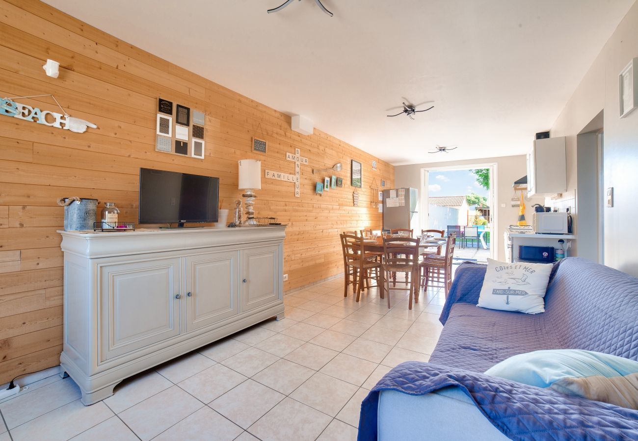 Casa en Saint-Vincent-sur-Jard - Casa para 10 - Laguna natural y relax