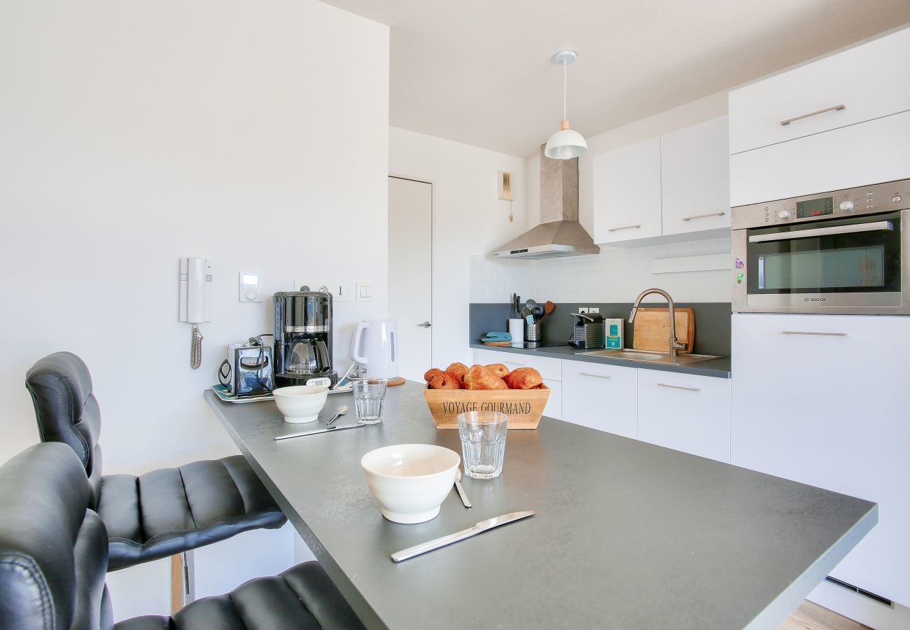 Apartamento en Pléneuf-Val-André - Centro ciudad Pléneuf Val André, piso para 4