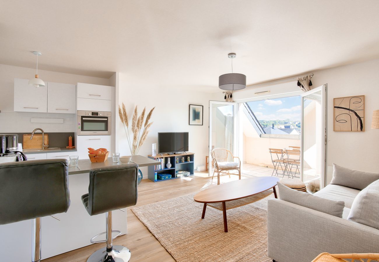 Apartamento en Pléneuf-Val-André - Centro ciudad Pléneuf Val André, piso para 4