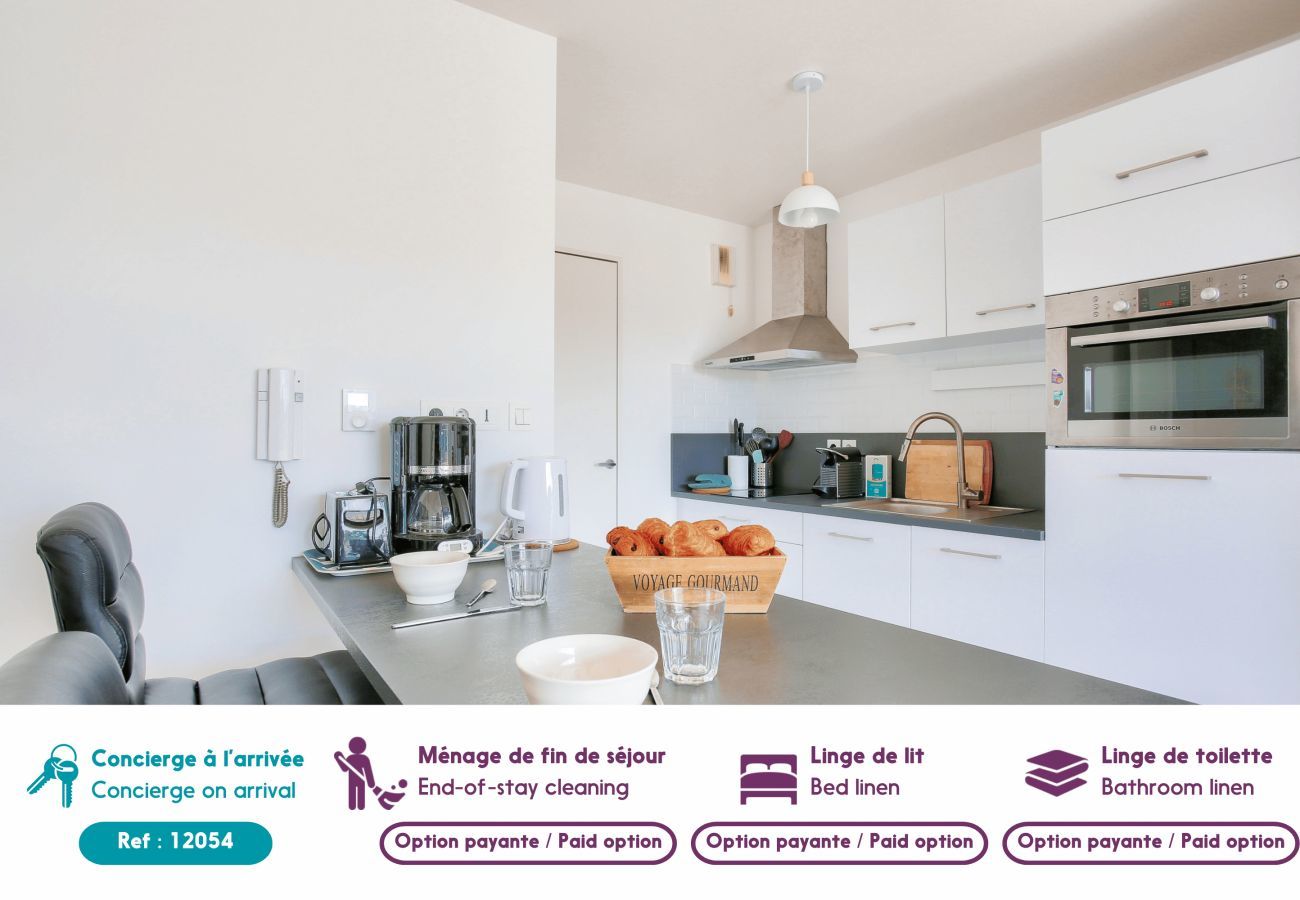 Apartamento en Pléneuf-Val-André - Centro ciudad Pléneuf Val André, piso para 4
