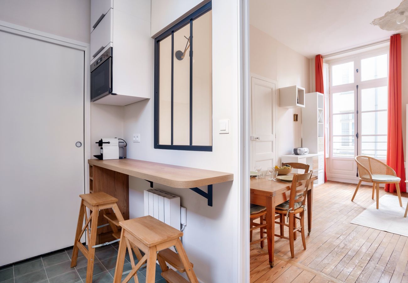 Apartamento en Nantes - En el corazón del barrio de Graslin, piso para 3