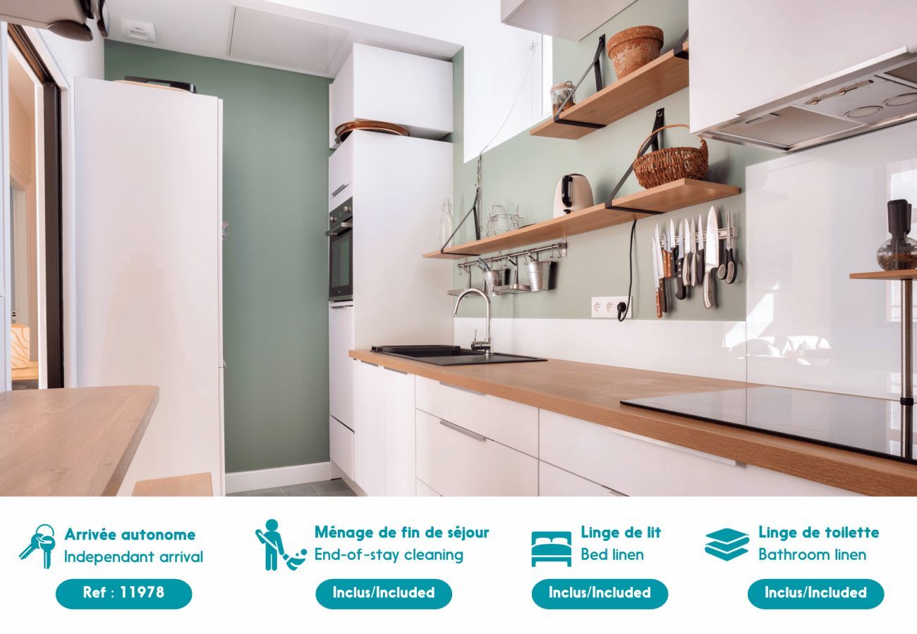 Apartamento en Nantes - En el corazón del barrio de Graslin, piso para 3