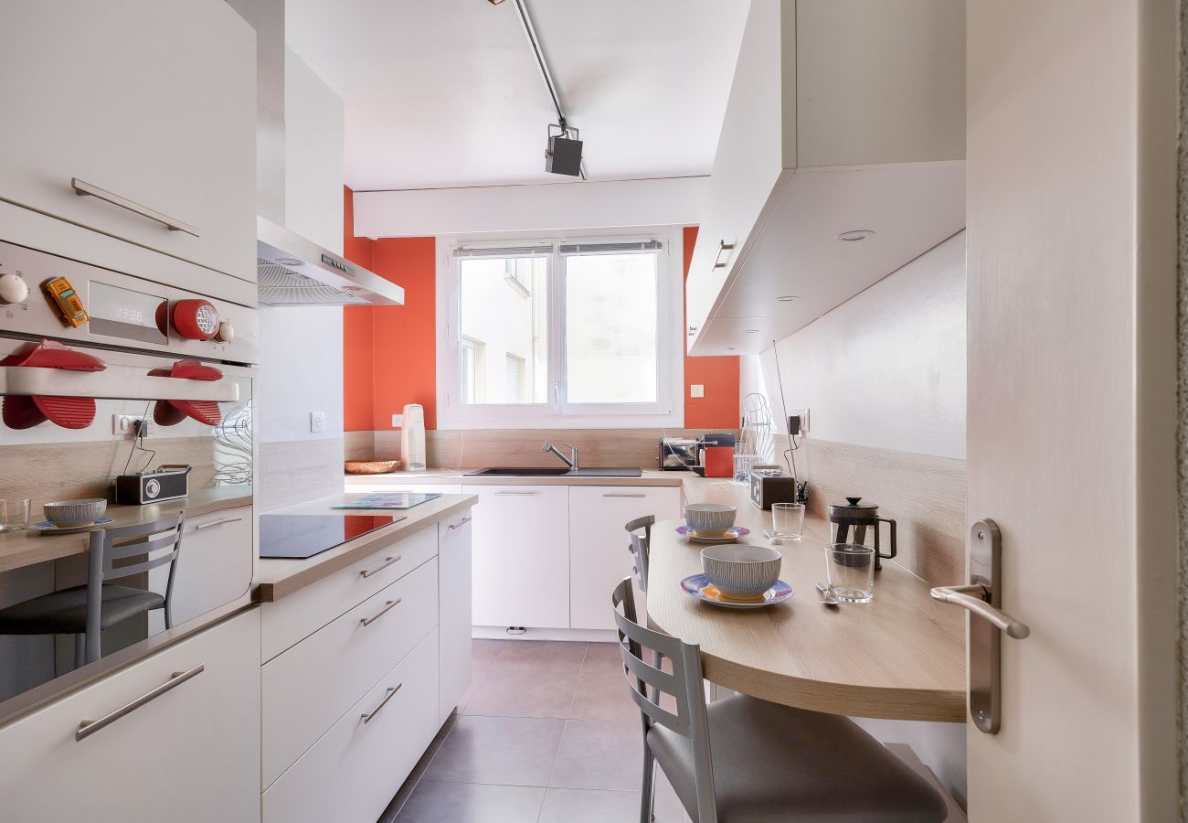 Apartamento en Nantes - Centro ciudad, amplio piso para 4
