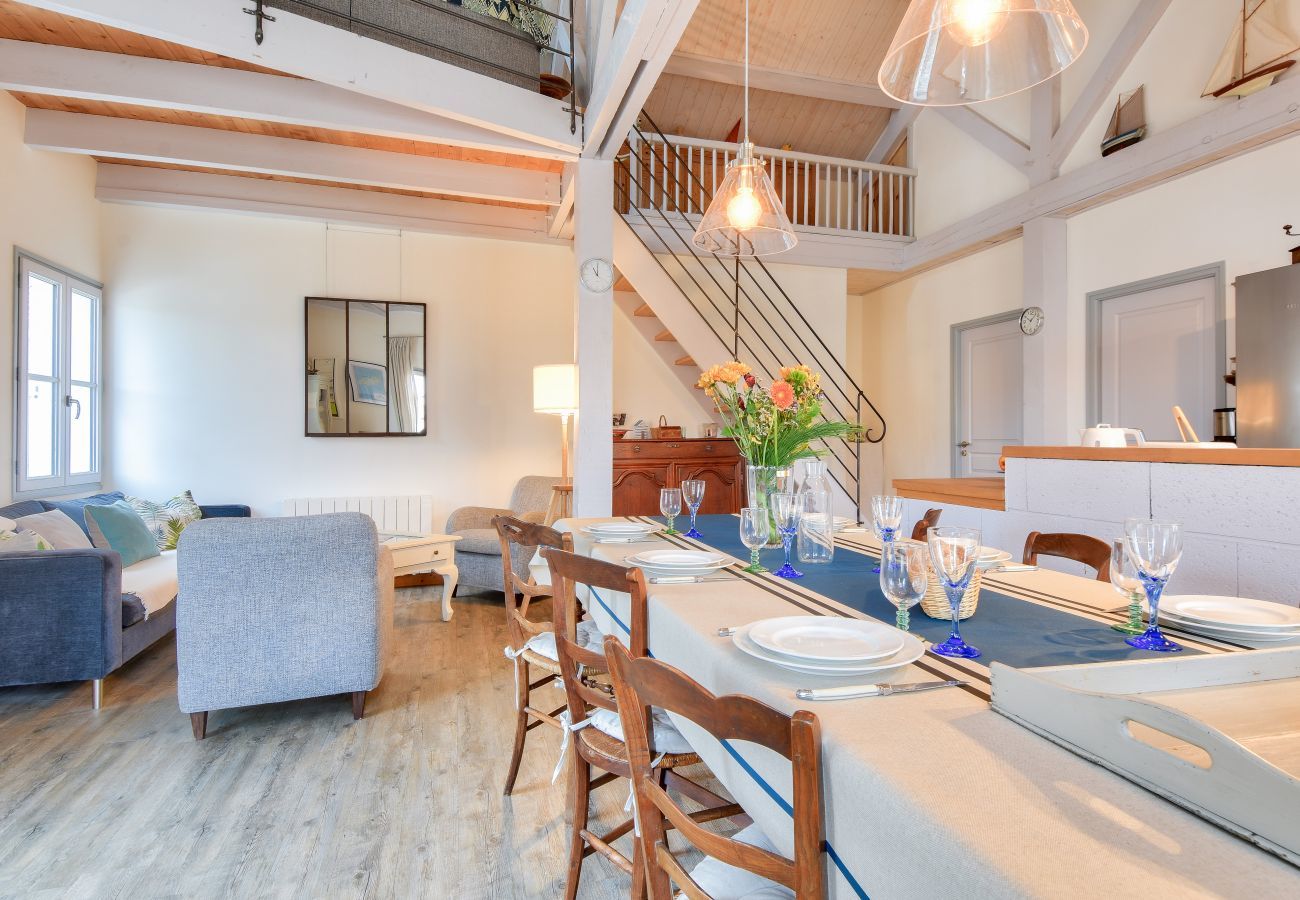 Casa en Noirmoutier-en-l´Ile - Casa para 6, cerca del centro de la ciudad