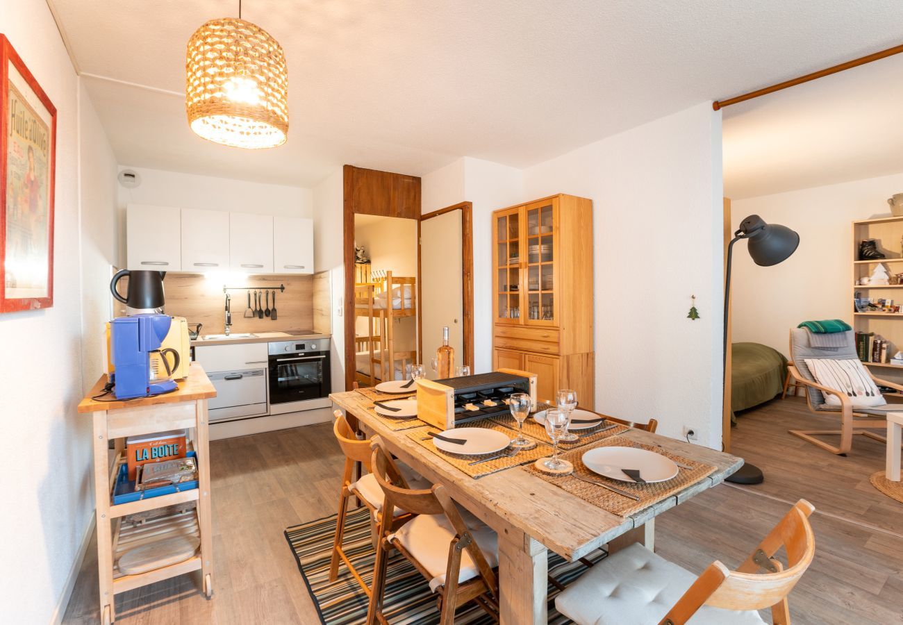 Apartamento en Le Dévoluy - Le Dévoluy, apartamento para 6 con balcón