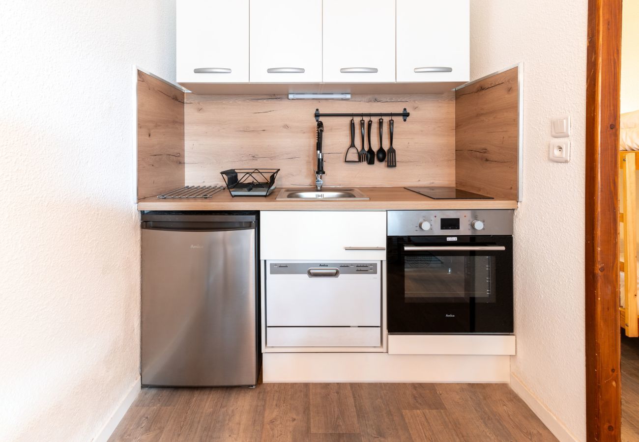 Apartamento en Le Dévoluy - Le Dévoluy, apartamento para 6 con balcón