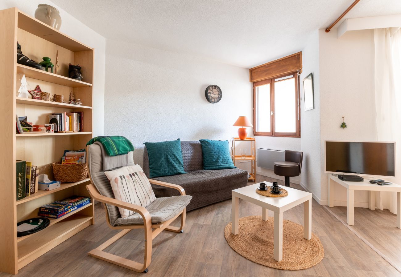 Apartamento en Le Dévoluy - Le Dévoluy, apartamento para 6 con balcón
