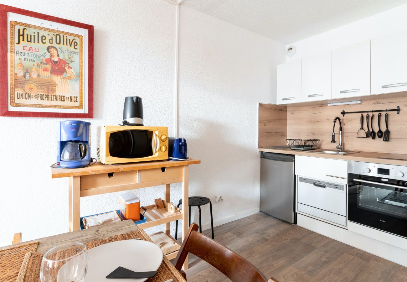 Apartamento en Le Dévoluy - Le Dévoluy, apartamento para 6 con balcón