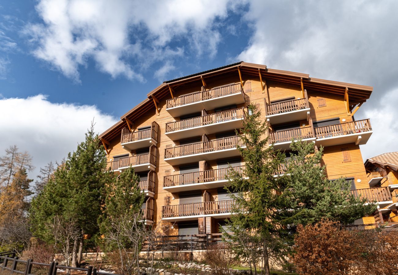 Apartamento en Le Dévoluy - La Joue du Loup, piso para 4 con terraza