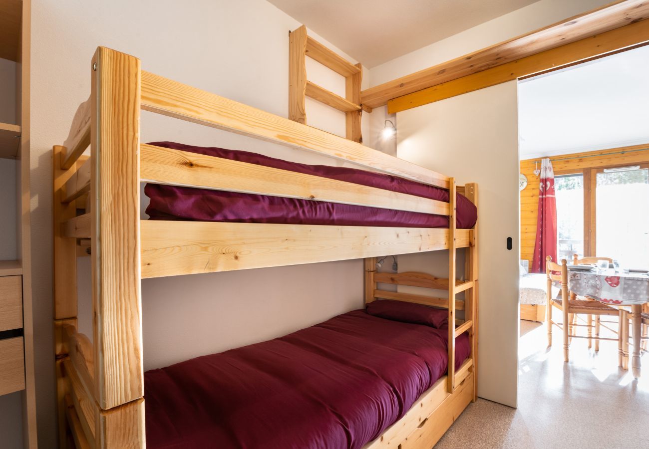 Apartamento en Le Dévoluy - La Joue du Loup, piso para 4 con terraza