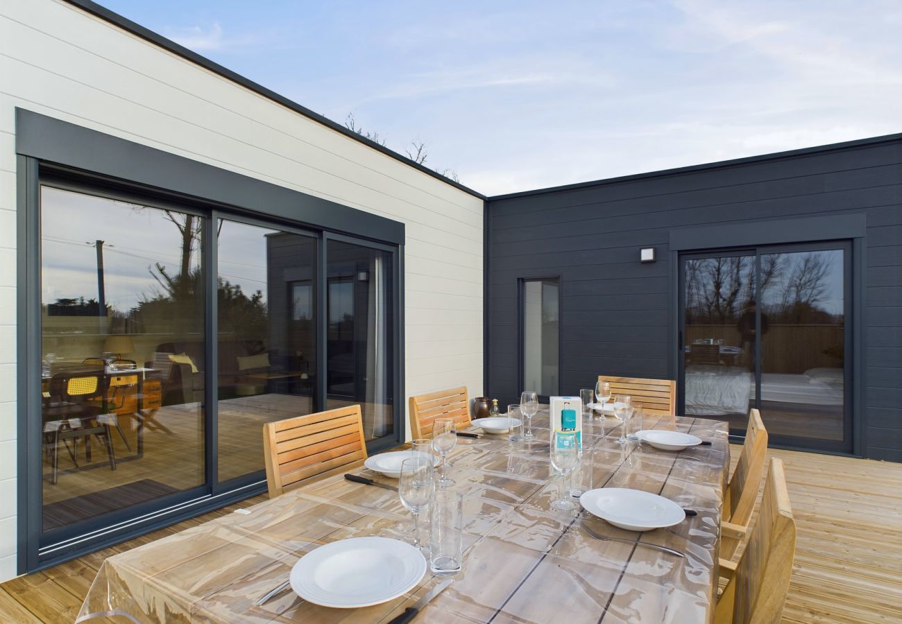 Chalet en Saint-Gilles-Croix-de-Vie - Chalet para 6- Piscina climatizada todo el año