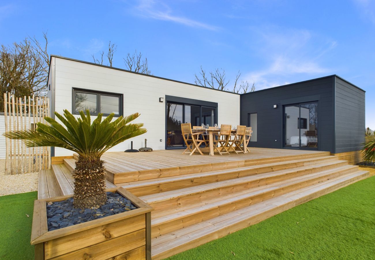 Chalet en Saint-Gilles-Croix-de-Vie - Chalet para 6- Piscina climatizada todo el año