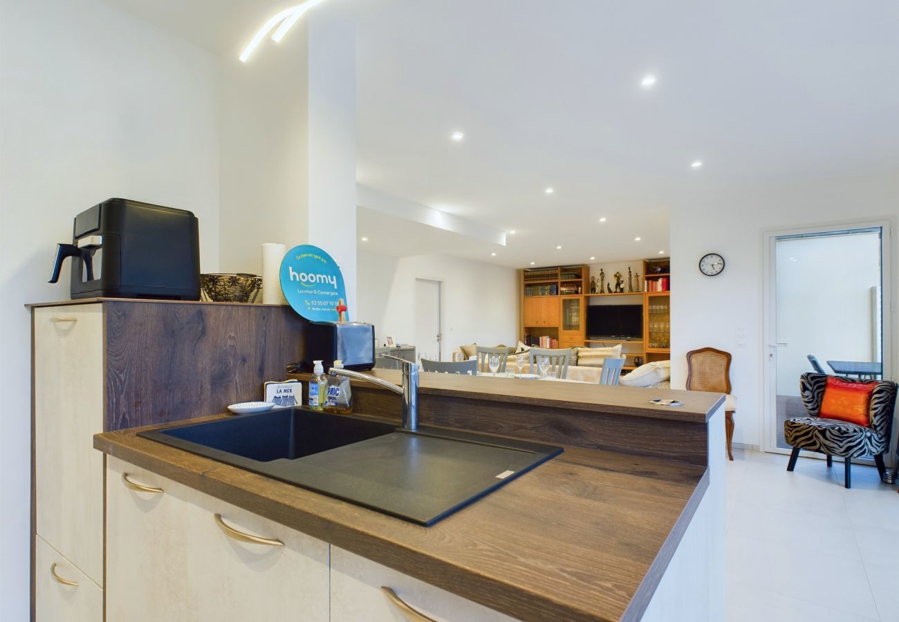 Casa en Bretignolles-sur-Mer - 350m de la playa, casa para 7con piscina