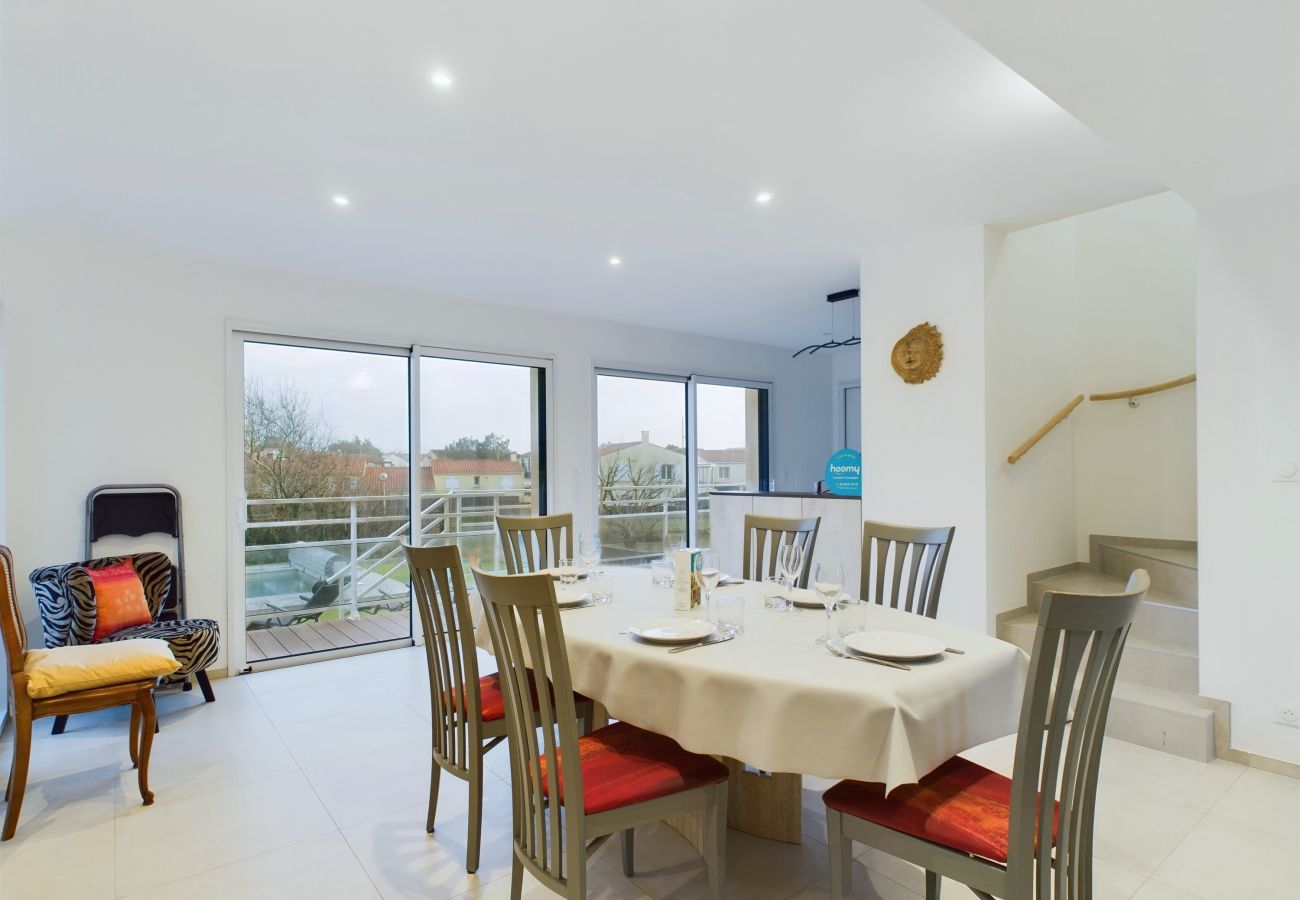 Casa en Bretignolles-sur-Mer - 350m de la playa, casa para 7con piscina