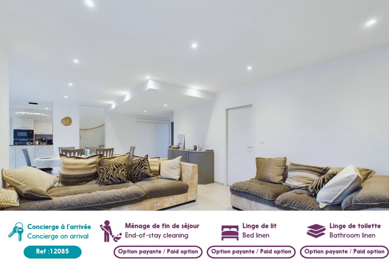 Casa en Bretignolles-sur-Mer - 350m de la playa, casa para 7con piscina