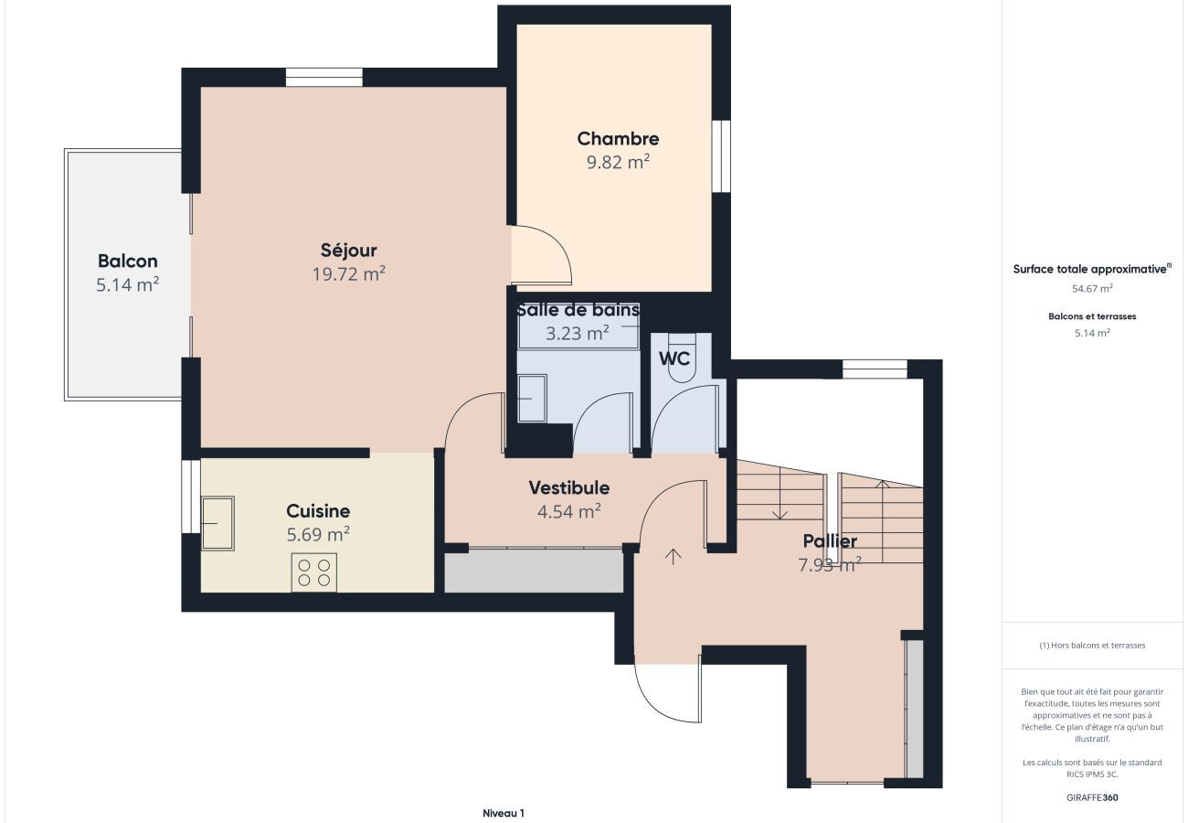 Apartamento en Concarneau - Concarneau, piso para 4 personas