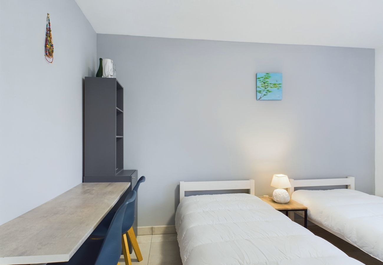 Apartamento en Pléneuf-Val-André - A 45m de la playa - Vista al mar - Piso para 4 