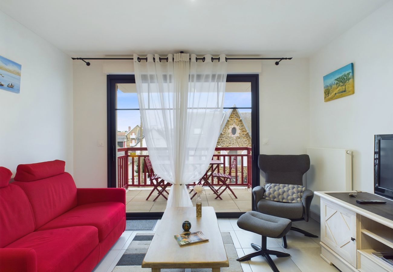 Apartamento en Pléneuf-Val-André - A 45m de la playa - Vista al mar - Piso para 4 