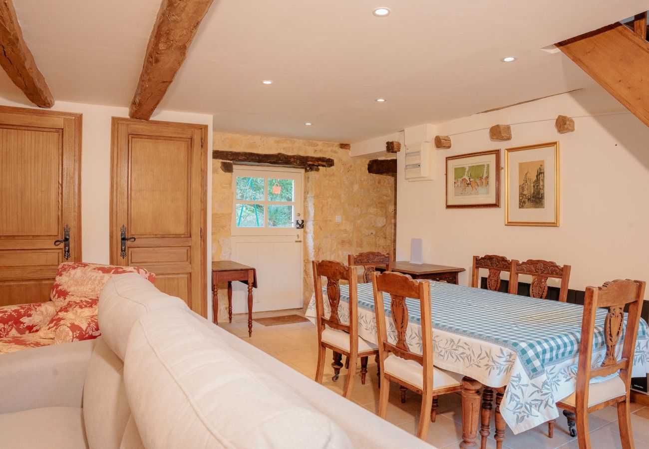 Casa en Salignac-Eyvigues - Salignac-Eyvigues, casa para 7 con piscina
