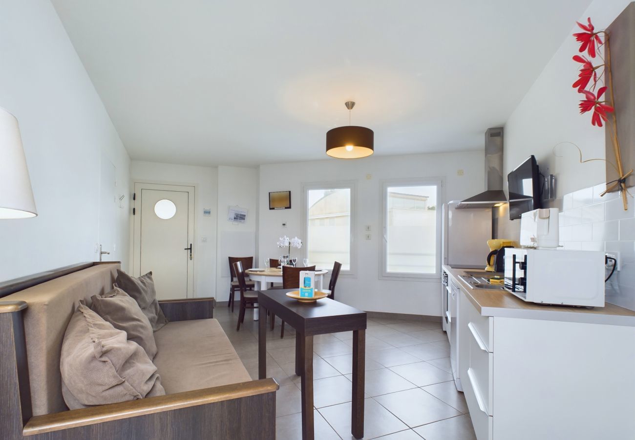Apartamento en La Tranche-sur-Mer - En la playa, piso para 4, magníficas vistas al mar