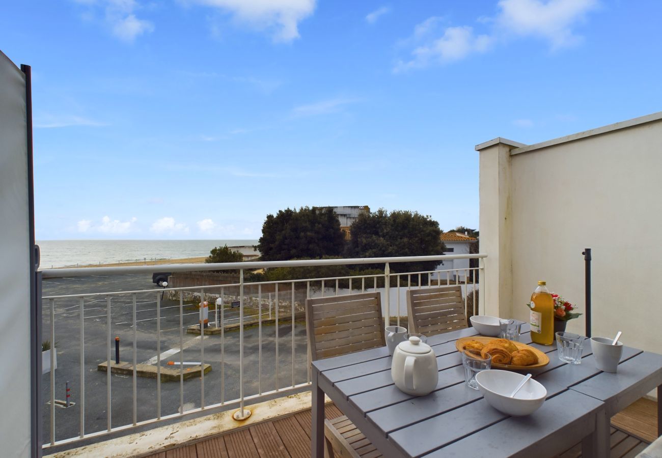 Apartamento en La Tranche-sur-Mer - Balcon - junto a la playa - vista al mar