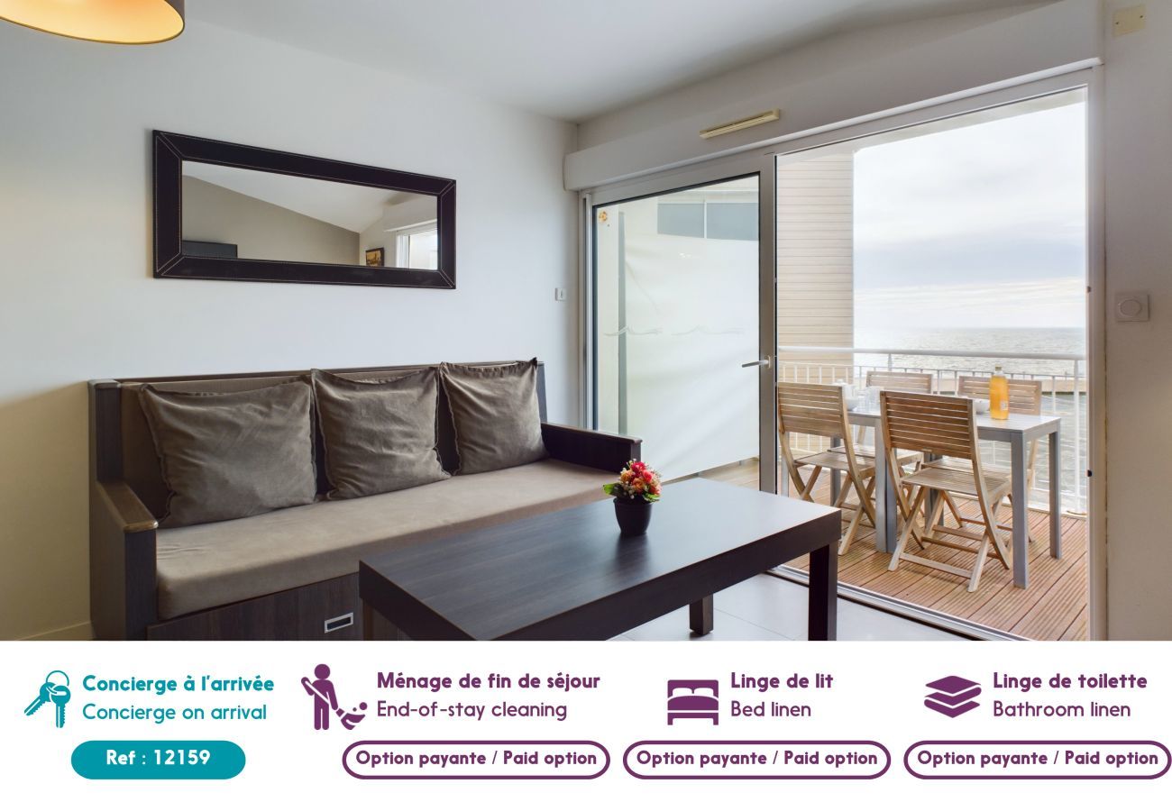 Apartamento en La Tranche-sur-Mer - Balcon - junto a la playa - vista al mar