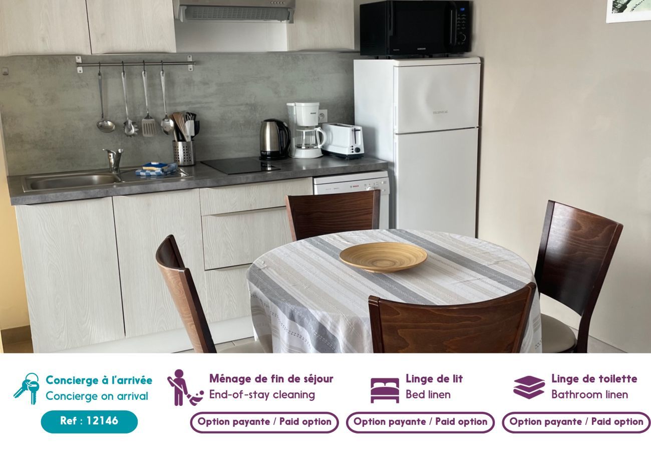 Apartamento en La Tranche-sur-Mer - Vista al mar para 4 en La Tranche Sur Mer
