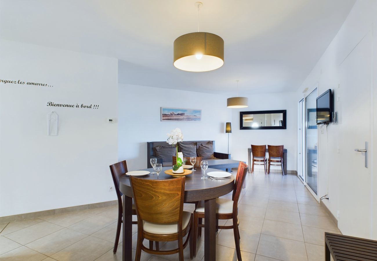 Apartamento en La Tranche-sur-Mer - 50m de la playa, piso para 4, vista al mar
