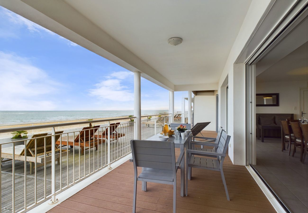 Apartamento en La Tranche-sur-Mer - Frente al mar - Apartamento para 12 - Terraza