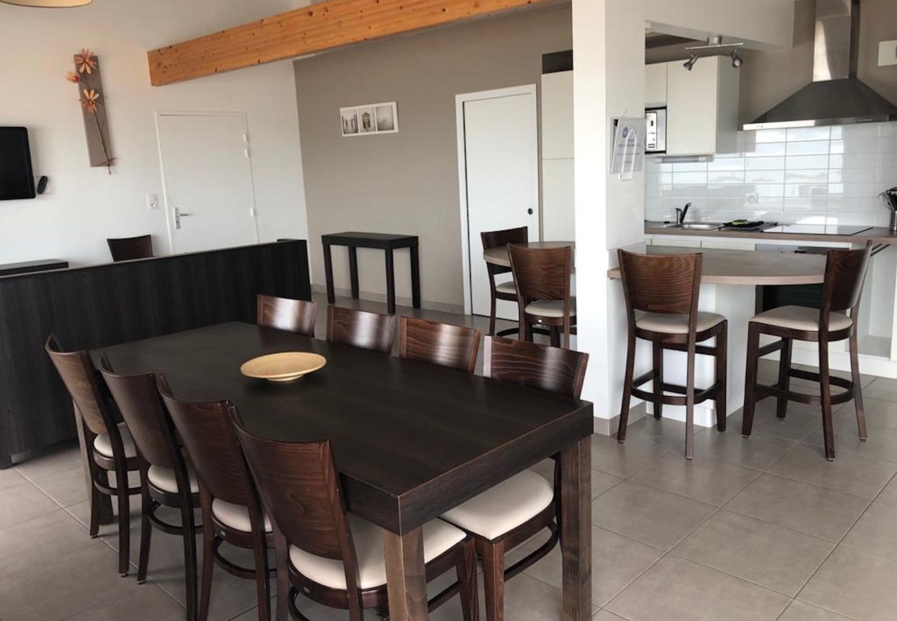 Apartamento en La Tranche-sur-Mer -  Gran terraza, para 12 personas, sublimes vistas al mar