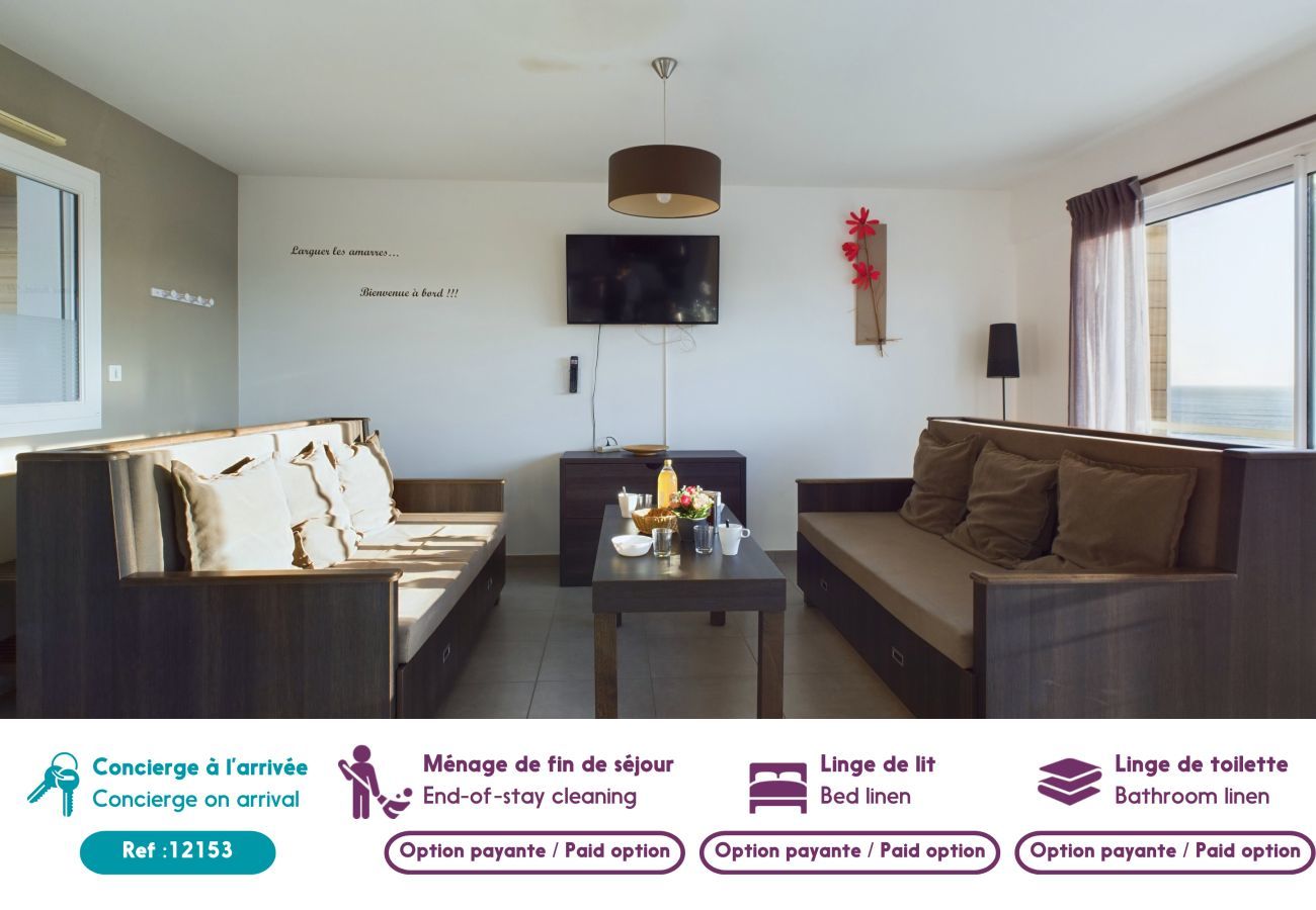 Apartamento en La Tranche-sur-Mer - En la playa, piso para 8