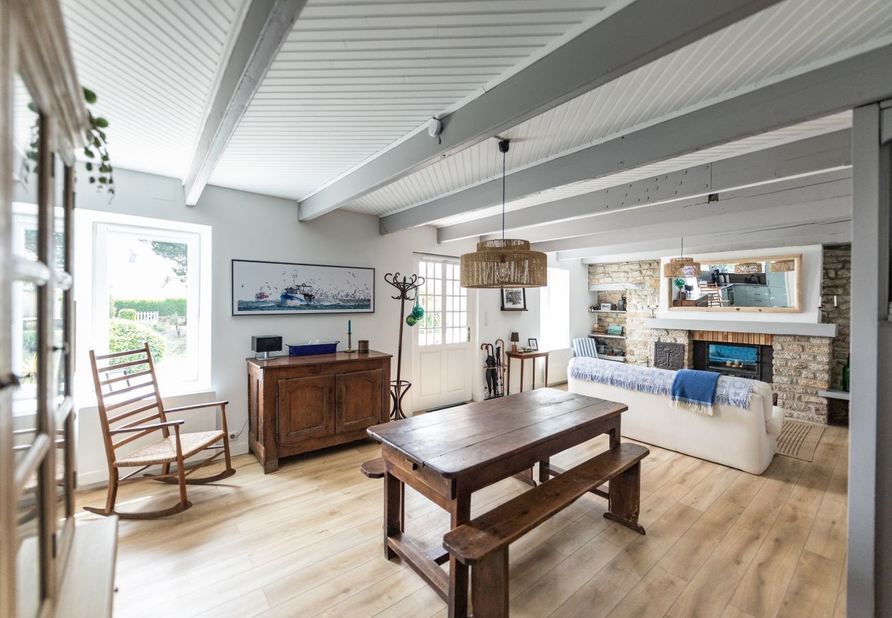 Casa en Treffiagat - A 50 m de la playa – Casa para 6 con jardín