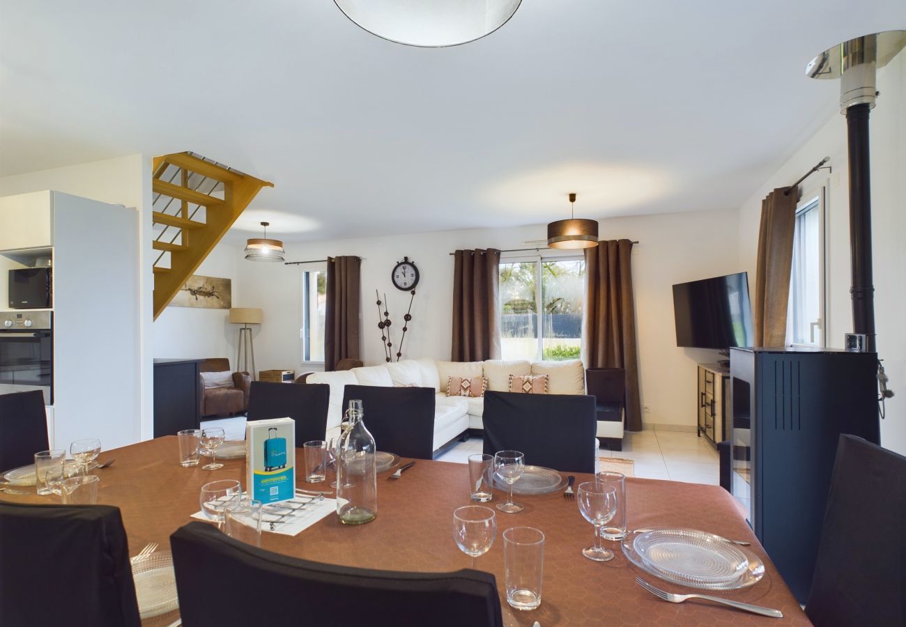 Casa en Saint-Hilaire-de-Riez - Casa con jardín y jacuzzi para 8 personas