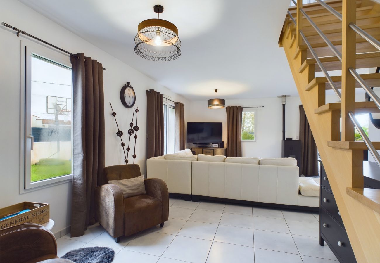 Casa en Saint-Hilaire-de-Riez - Casa con jardín y jacuzzi para 8 personas