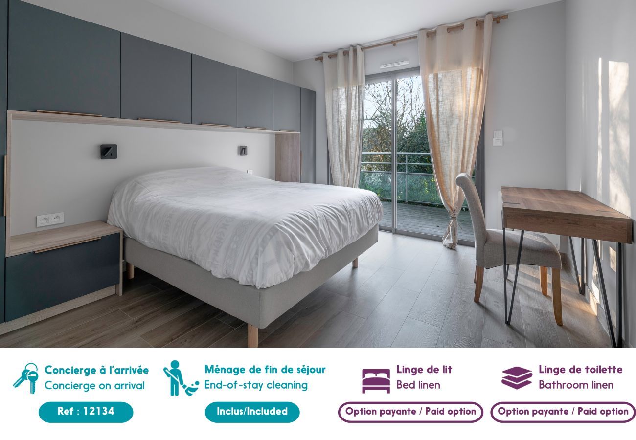 Casa en La Baule-Escoublac - Casa moderna con jardín para 8, en La Baule