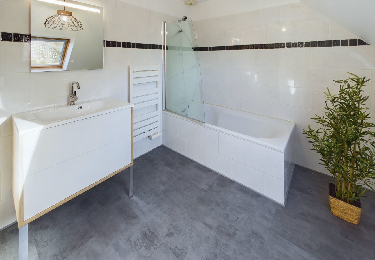 Casa en Plomeur - Casa para 8 en Plomeur - Gran jardín 