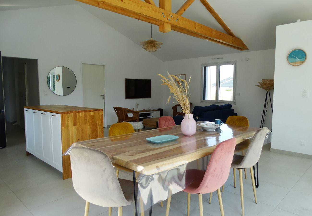 Casa en Saint-Hilaire-de-Riez - Casa 6 con piscina climatizada en St-Hilaire