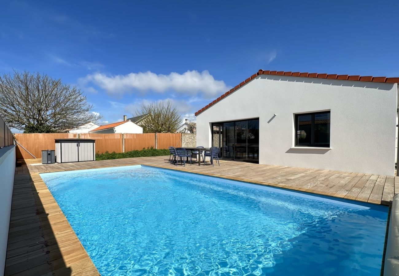 Casa en Saint-Hilaire-de-Riez - Casa 6 con piscina climatizada en St-Hilaire