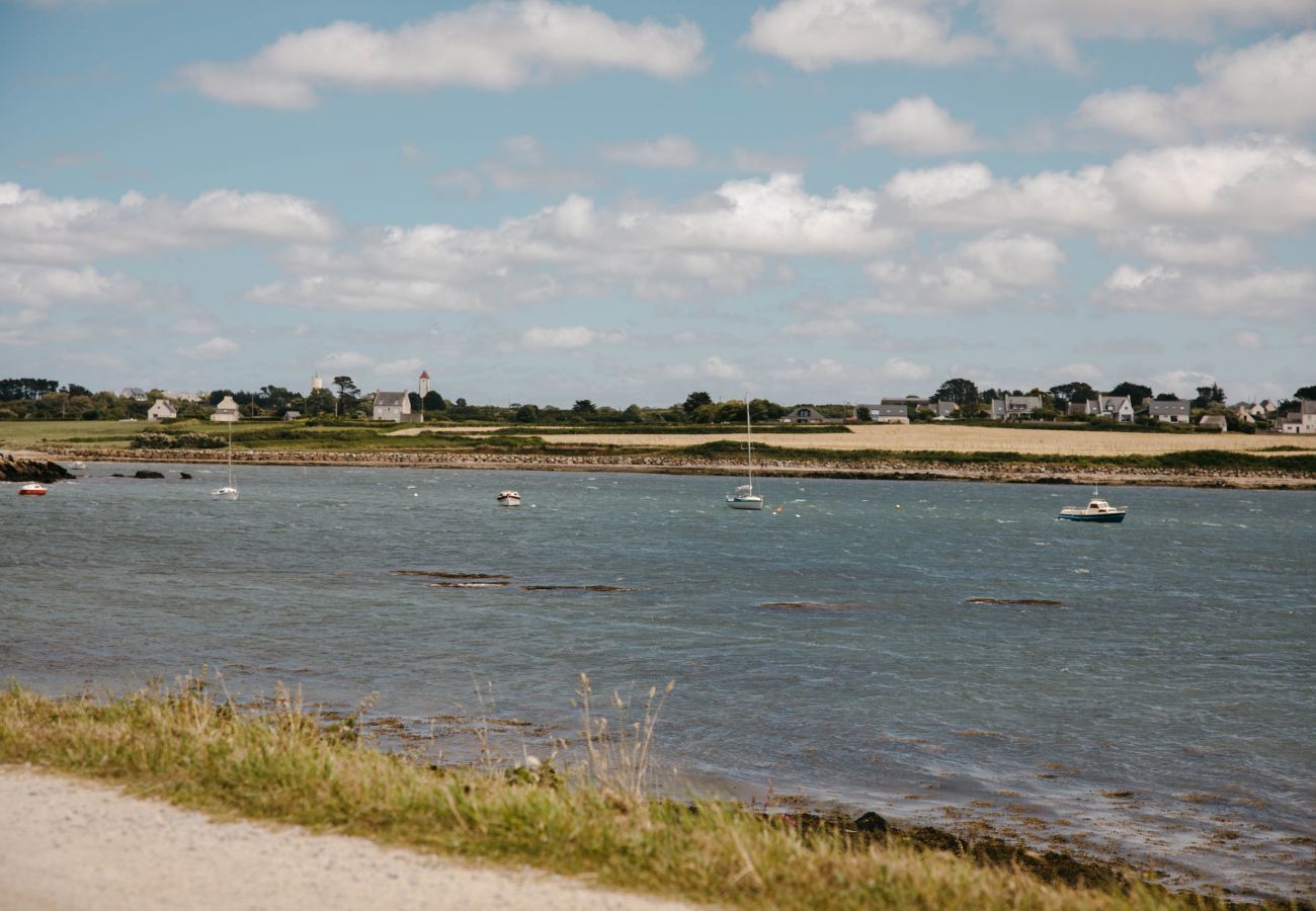 Apartamento en Plouguerneau - Vista al mar - Casa con jardín para 2