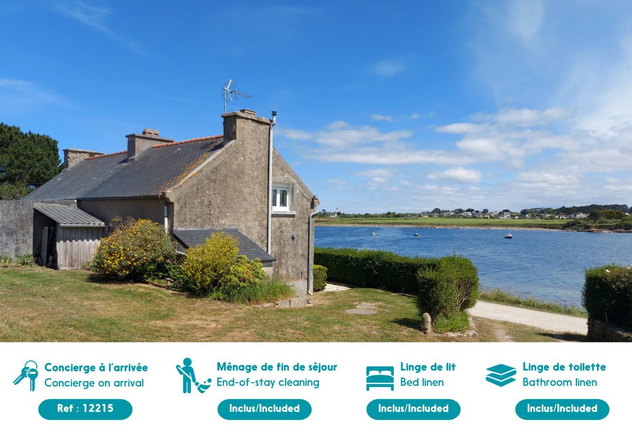 Apartamento en Plouguerneau - Vista al mar - Casa con jardín para 2