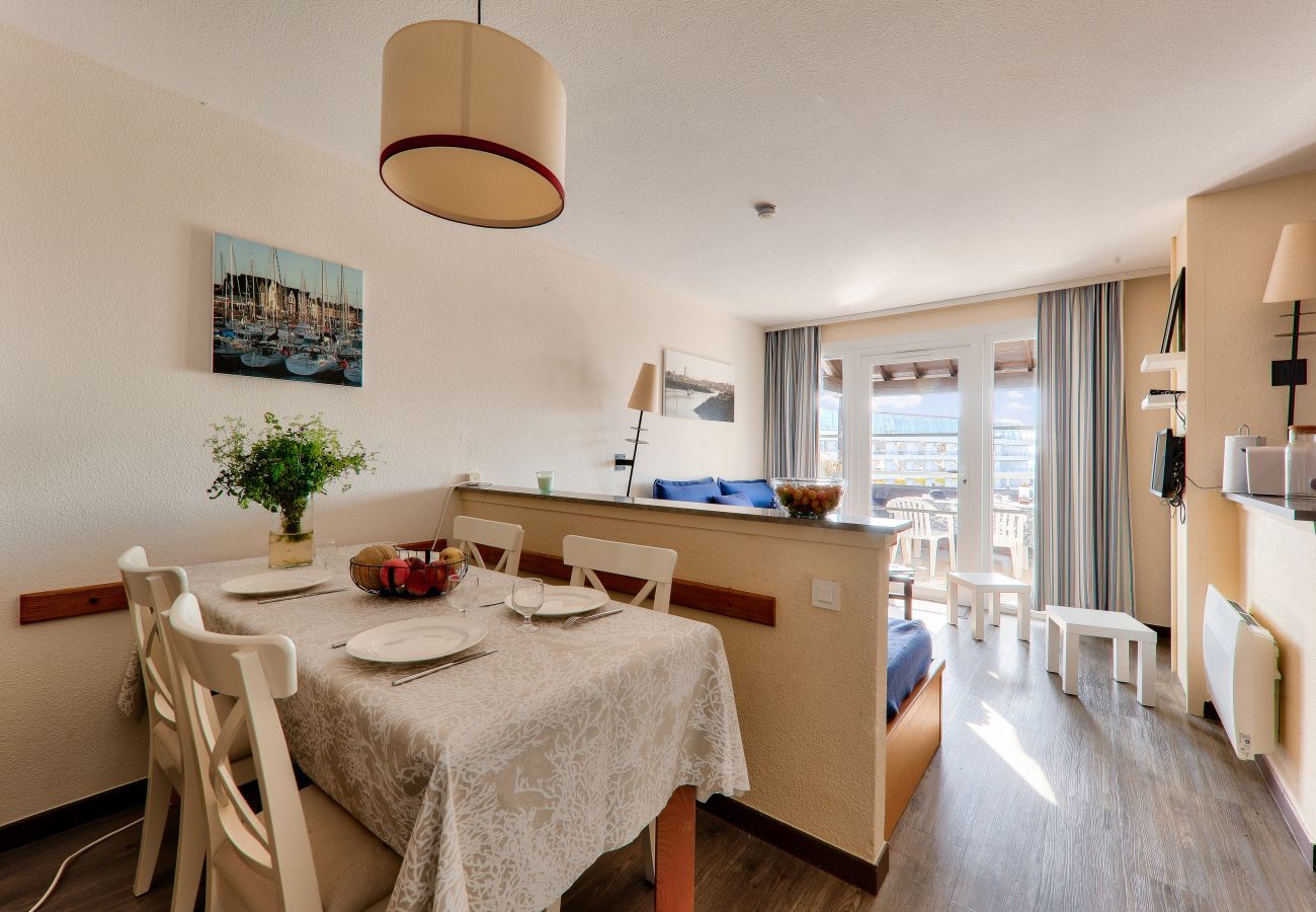 Apartamento en Arzon - Apartamento con vistas al mar a 400 m de la playa de Fogeo