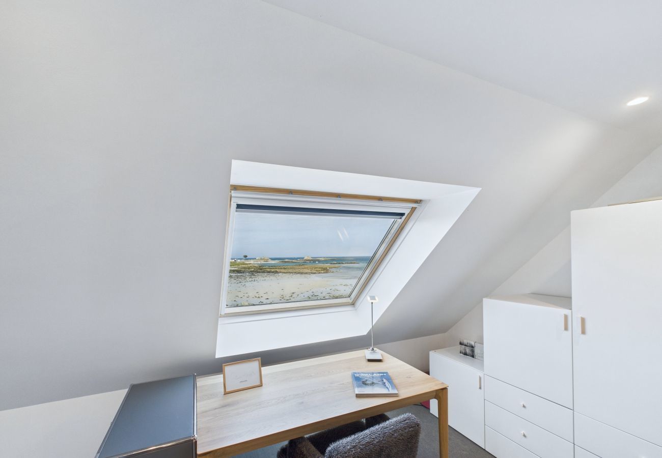 Villa en Plouguerneau - Magnífica villa con los pies en el agua