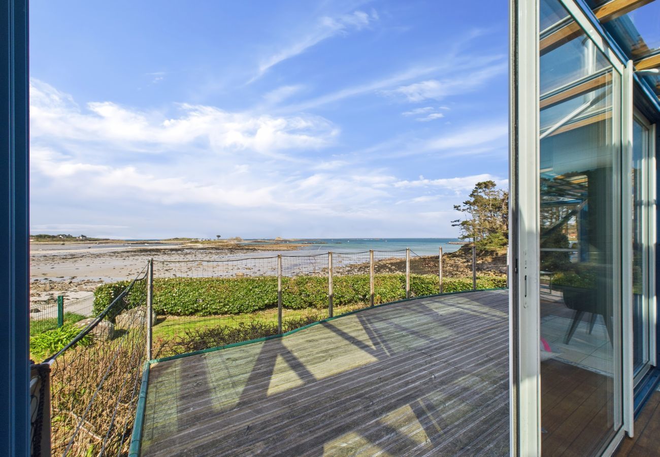Villa en Plouguerneau - Magnífica villa con los pies en el agua