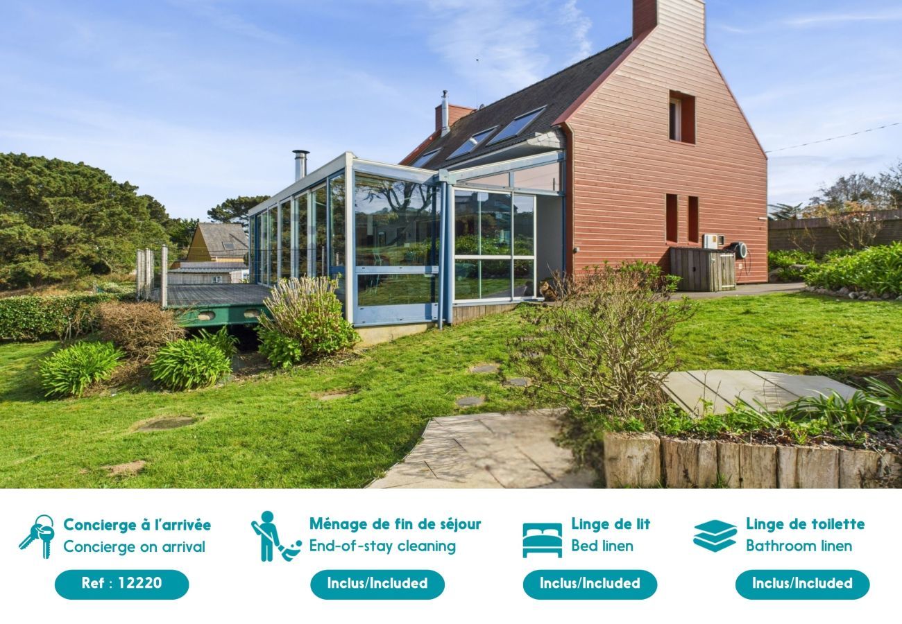 Villa en Plouguerneau - Magnífica villa con los pies en el agua