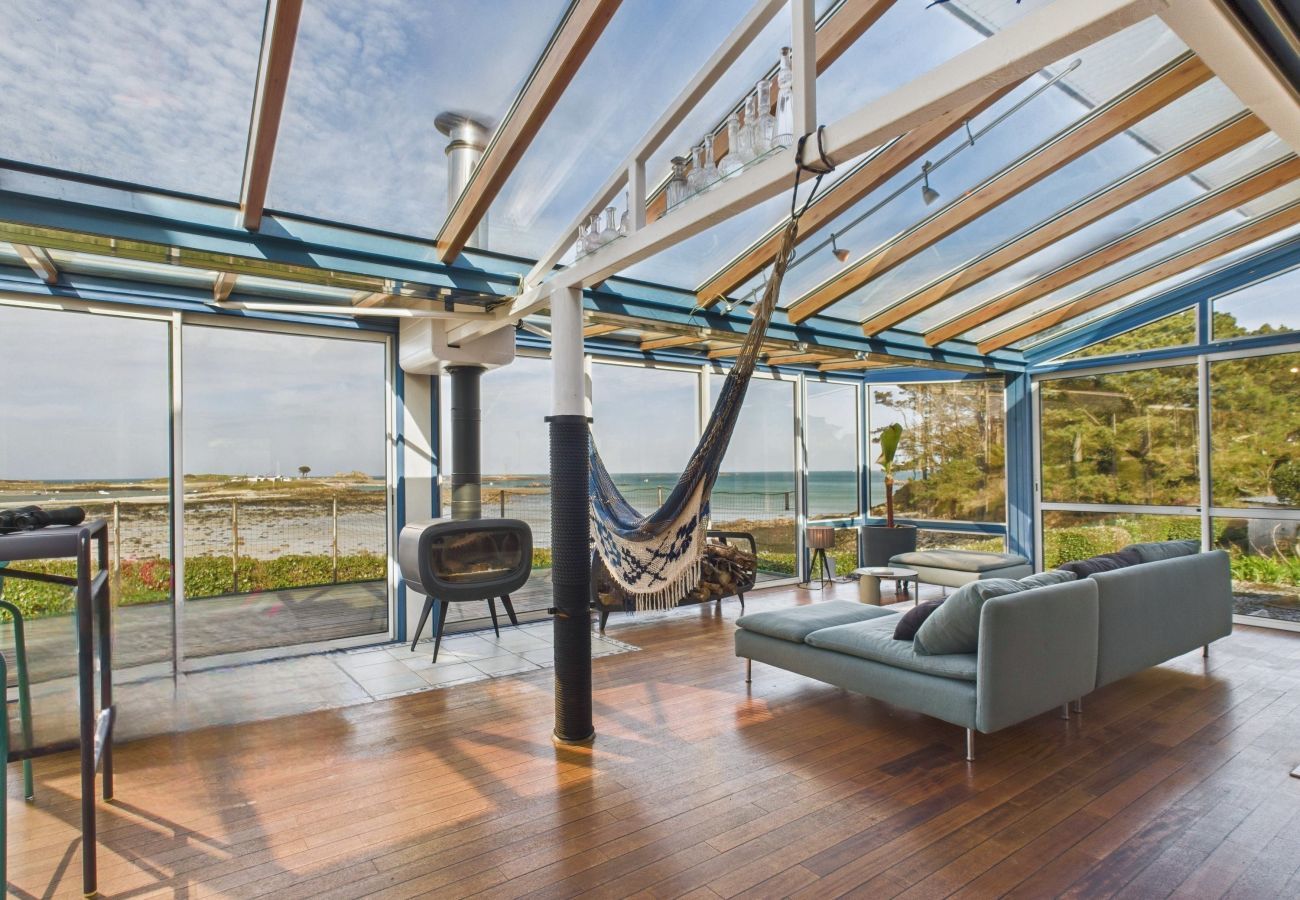 Villa en Plouguerneau - Magnífica villa con los pies en el agua