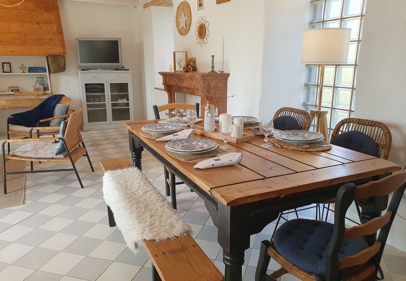 Casa en Guissény - Bonita casa de piedra con gran jardín para 6