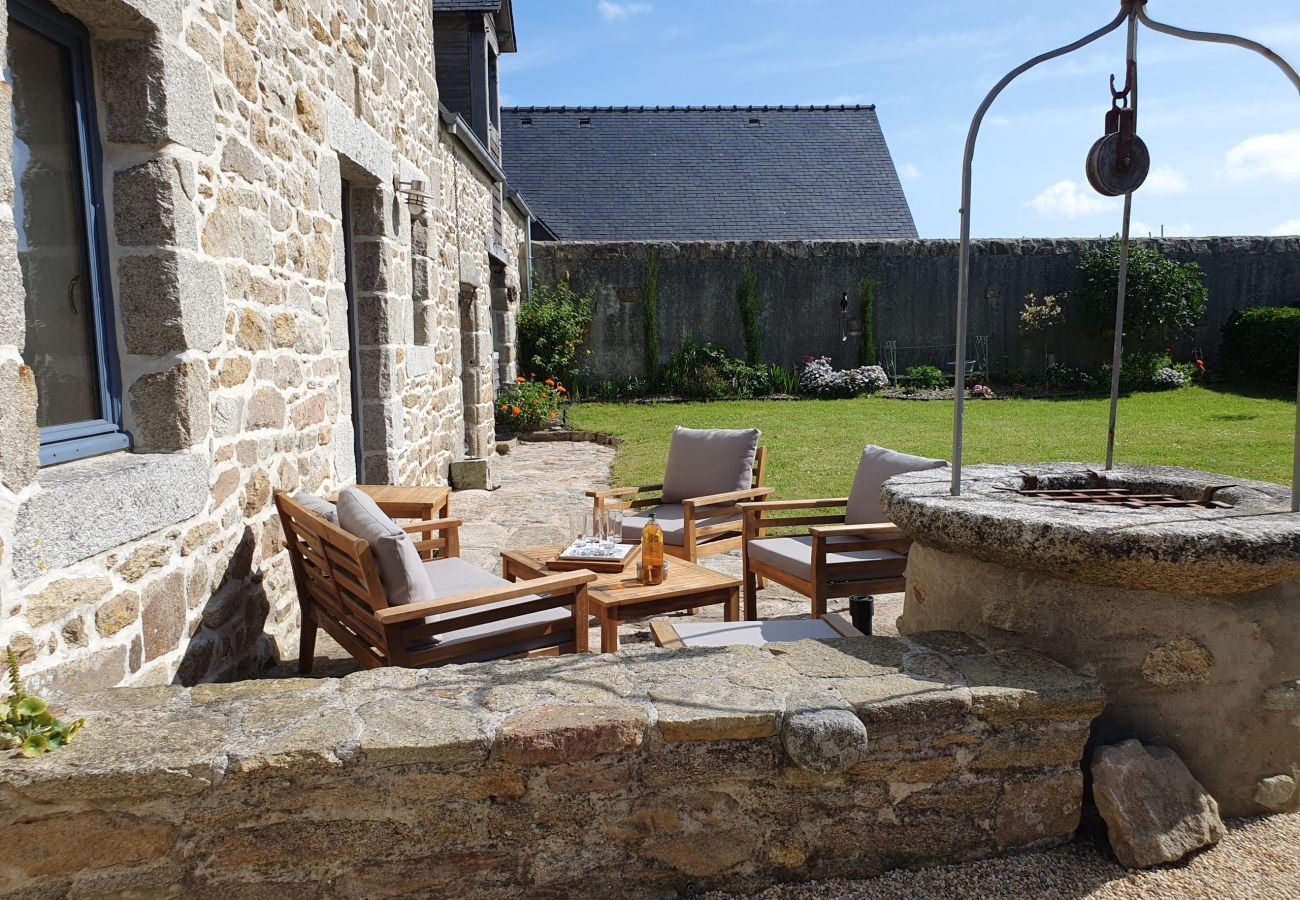 Casa en Guissény - Bonita casa de piedra con gran jardín para 6