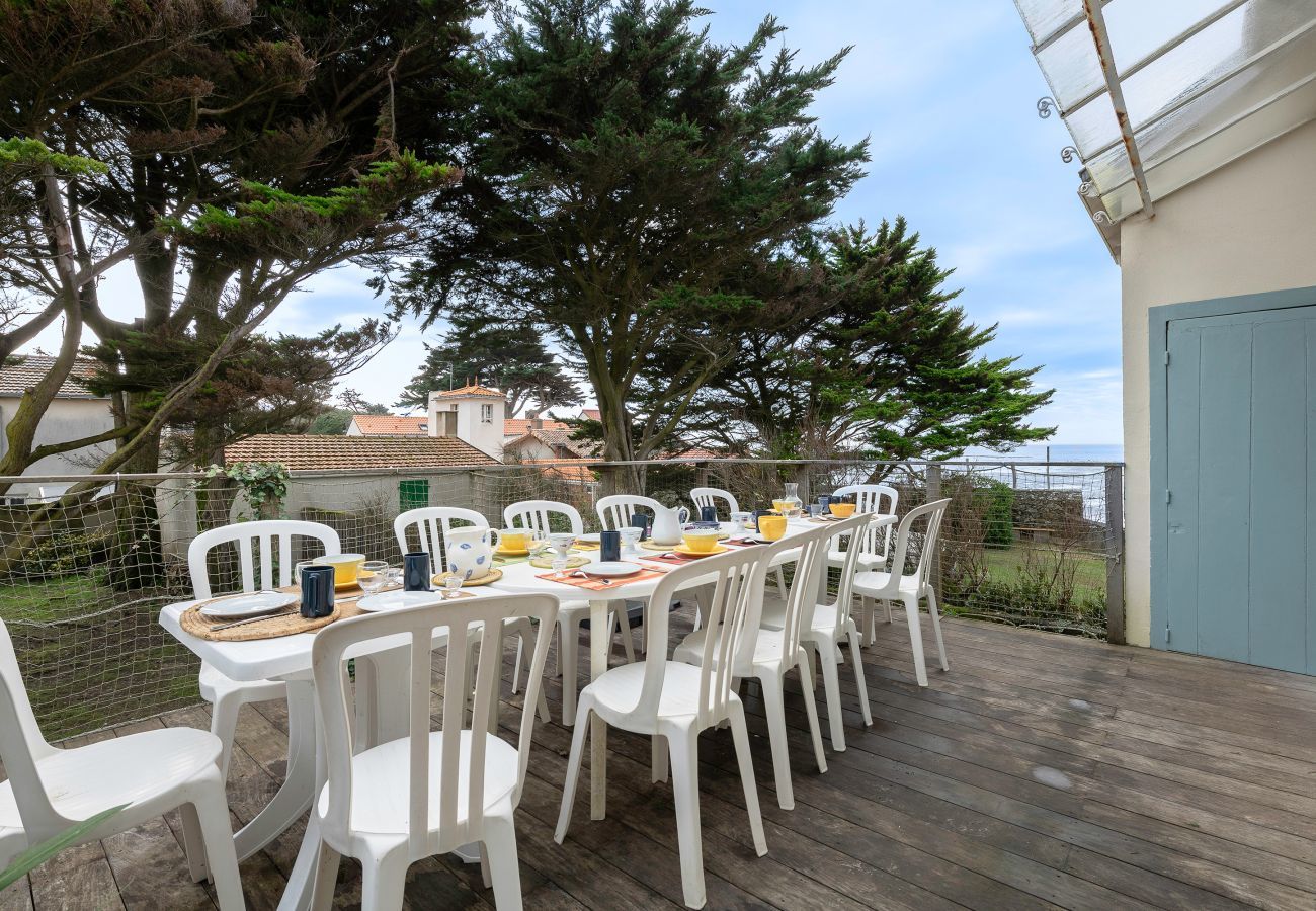 Casa en La Bernerie-en-Retz - Casa para 12 - Vista al mar - Playa en La Bernerie